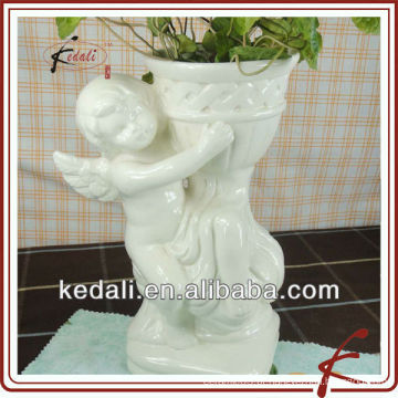 China Fábrica de porcelana de cerâmica Jardim Natal Decoração Home Flower Pot